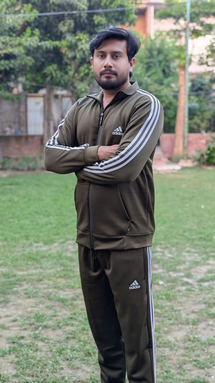 Men's Commando Color Micro Fleece Tracksuit (280 GSM) - Zipper Set