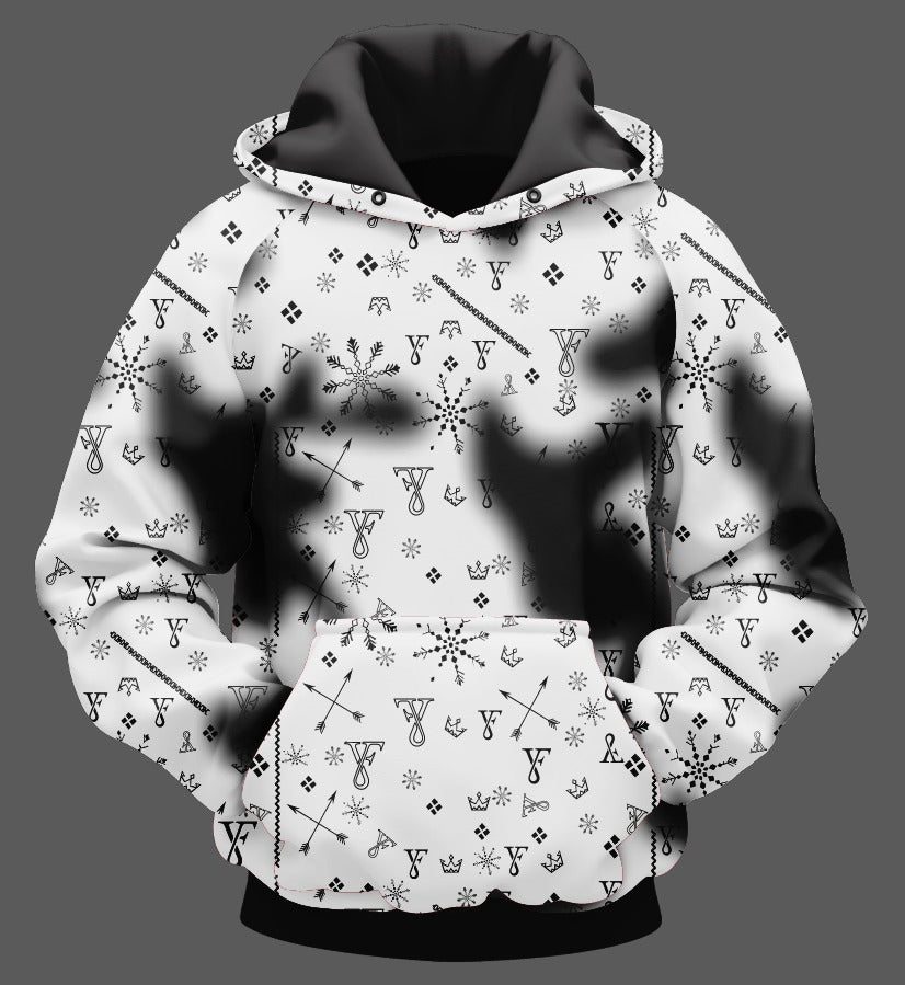 Men's Streetwear All-Over Print Hoodie